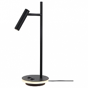 Настольная лампа Maytoni Estudo Z010TL-L8B3K цвет плафона/подвески Черный, цвет арматуры Черный