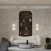 Настенный светильник Maytoni Modern 1 MOD555WL-L4CH4K цвет плафона/подвески Прозрачный, цвет арматуры Хром-4