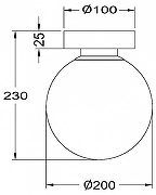 Настенный светильник Maytoni Bas1c form MOD321WL-01W1 цвет плафона/подвески Белый, цвет арматуры Белый-2