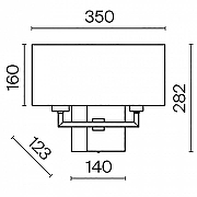 Настенный светильник Maytoni B1anco Z030WL-02BS цвет плафона/подвески Белый, цвет арматуры Белый, Латунь-5