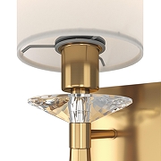 Настенный светильник Maytoni B1anco MOD224WL-01BS цвет плафона/подвески Белый, цвет арматуры Латунь-2