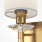 Настенный светильник Maytoni B1anco MOD224WL-01BS цвет плафона/подвески Белый, цвет арматуры Латунь-3