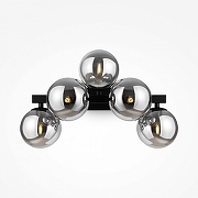 Настенный светильник Maytoni Dallas MOD547WL-05B цвет плафона/подвески Светло-серый, цвет арматуры Черный-1