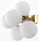 Настенный светильник Maytoni Dallas MOD547WL-05BS цвет плафона/подвески Белый, цвет арматуры Золото-1