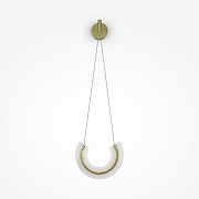 Настенный светильник Maytoni Pendant Maya P091WL-L18G3K цвет плафона/подвески Прозрачный, цвет арматуры Золото-1