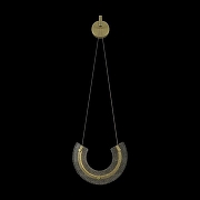 Настенный светильник Maytoni Pendant Maya P091WL-L18G3K цвет плафона/подвески Прозрачный, цвет арматуры Золото-5