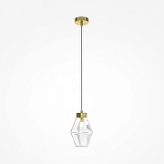 Подвесной светильник Maytoni Cocta1l t1me MOD325PL-01G Прозрачный Золото-1