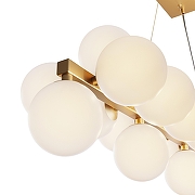 Подвесной светильник Maytoni Dallas MOD547PL-25BS цвет плафона/подвески Белый, цвет арматуры Золото-3