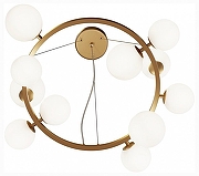 Подвесной светильник Maytoni Dallas MOD545PL-11BS цвет плафона/подвески Белый, цвет арматуры Золото-2