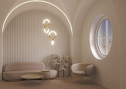 Подвесной светильник Maytoni Node MOD165PL-L18G3K цвет золото-5