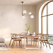 Подвесной светильник Maytoni R1ng MOD013PL-04BS1 цвет латунь-7