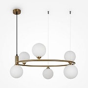 Подвесной светильник Maytoni R1ng MOD013PL-06BS1 цвет латунь-1