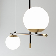 Подвесной светильник Maytoni Nostalg1a MOD048PL-02G цвет золото, черный-6