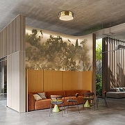 Потолочный светильник Maytoni Modern Artistico MOD017CL-05BS цвет плафона/подвески Латунь, цвет арматуры Латунь-5