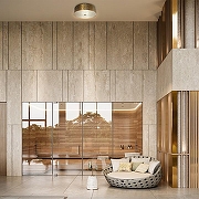 Потолочный светильник Maytoni Modern Ripple MOD096CL-05G цвет плафона/подвески Прозрачный, цвет арматуры Золото-5