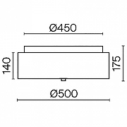 Потолочный светильник Maytoni Modern Ripple MOD096CL-05G цвет плафона/подвески Прозрачный, цвет арматуры Золото-6