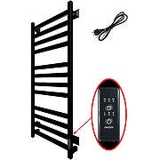 Электрический полотенцесушитель Тругор ПЭК 21кв СП 80x50 Черный-1