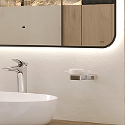 Зеркало Bond Loft 100x80 M35ZE-10080 с подсветкой Черное глянцевое с бесконтактным выключателем-5