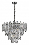Люстра Divinare Rosie 3511/02 LM-8 цвет плафона/подвески Прозрачный, цвет арматуры Хром-1