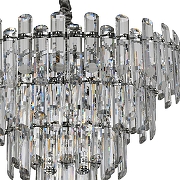 Люстра Divinare Rosie 3511/02 LM-8 цвет плафона/подвески Прозрачный, цвет арматуры Хром-2