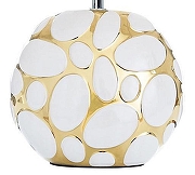 Настольная лампа Artelamp Poppy A4063LT-1GO цвет плафона/подвески Белый, цвет арматуры Белый, Золото-2