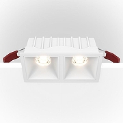 Встраиваемый светильник Maytoni Downlight Alfa LED DL043-02-10W3K-SQ-W цвет Белый-2