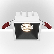 Встраиваемый светильник Maytoni Downlight Alfa LED DL043-01-15W3K-SQ-WB цвет Черный, Белый-2