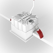 Встраиваемый светильник Maytoni Downlight Alfa LED DL043-01-15W3K-SQ-WB цвет Черный, Белый-4