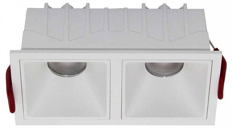 Встраиваемый светильник Maytoni Downlight Alfa LED DL043-02-10W4K-SQ-W 