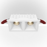 Встраиваемый светильник Maytoni Downlight Alfa LED DL043-02-10W4K-SQ-W цвет Белый-2