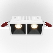 Встраиваемый светильник Maytoni Downlight Alfa LED DL043-02-10W4K-SQ-WB Белый Черный-2