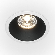 Встраиваемый светильник Maytoni Downlight Alfa LED DL043-01-15W3K-D-RD-WB цвет Черный, Белый-1