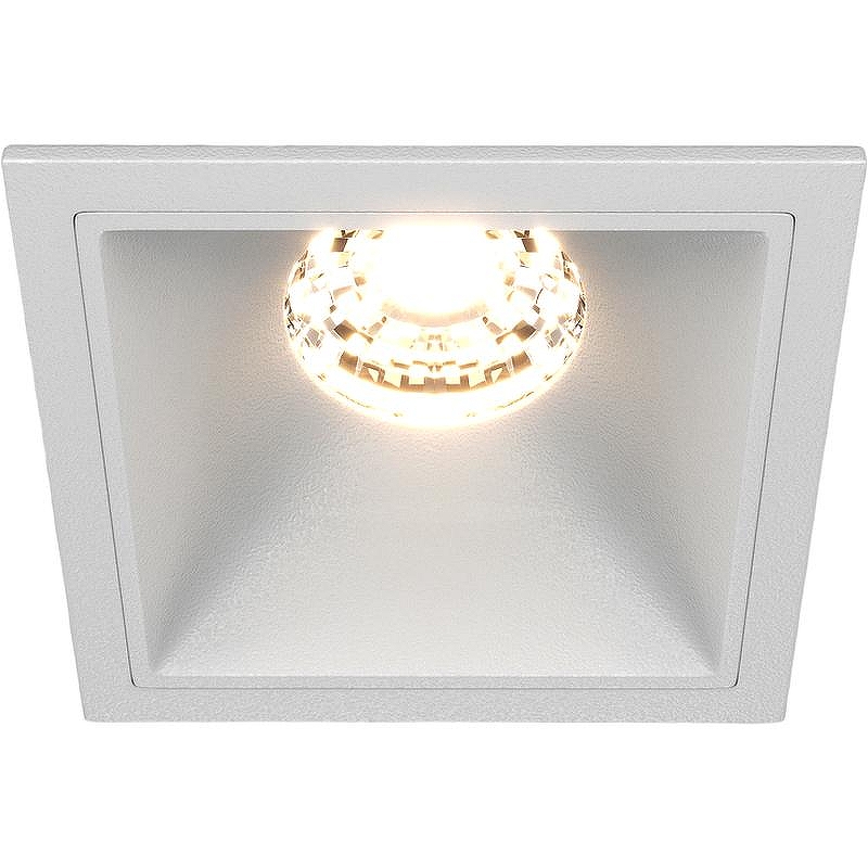Встраиваемый светильник Maytoni Downlight Alfa LED DL043-01-15W4K-D-SQ-W 