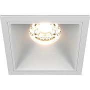 Встраиваемый светильник Maytoni Downlight Alfa LED DL043-01-15W4K-D-SQ-W цвет Белый