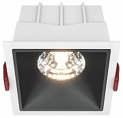 Встраиваемый светильник Maytoni Downlight Alfa LED DL043-01-15W4K-D-SQ-WB Белый Черный-1