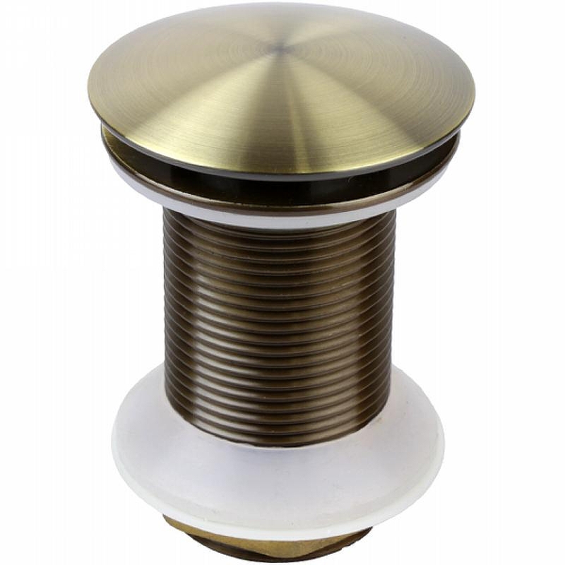 Донный клапан Bronze de Luxe Сканди 21971/1BR click-clack 