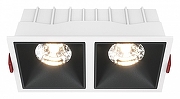 Встраиваемый светильник Maytoni Downlight Alfa LED DL043-02-15W3K-D-SQ-WB цвет Черный, Белый