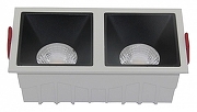 Встраиваемый светильник Maytoni Downlight Alfa LED DL043-02-15W3K-D-SQ-WB цвет Черный, Белый-1