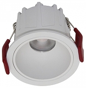 Встраиваемый светильник Maytoni Downlight Alfa LED DL043-01-10W3K-RD-W цвет Белый