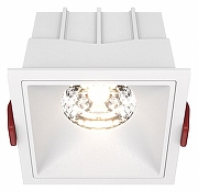 Встраиваемый светильник Maytoni Alfa LED DL043-01-15W4K-SQ-W цвет Белый