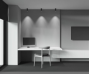 Потолочный светильник Maytoni Ceiling & Wall Focus LED C056CL-L12B4K-W-B Черный-12