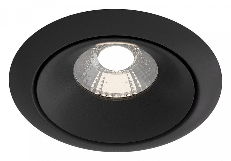 Встраиваемый светильник Maytoni Downlight Yin DL031-L12W4K-B 