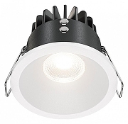 Встраиваемый светильник Maytoni Downlight Zoom DL034-01-06W3K-W цвет Белый
