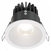 Встраиваемый светильник Maytoni Downlight Zoom DL034-L12W4K-D-W цвет Белый