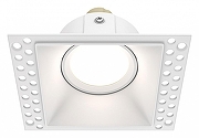 Встраиваемый светильник Maytoni Downlight Dot DL042-01-SQ-W цвет Белый