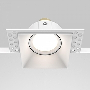 Встраиваемый светильник Maytoni Downlight Dot DL042-01-SQ-W цвет Белый-3