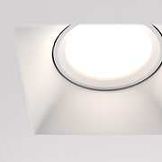 Встраиваемый светильник Maytoni Downlight Dot DL042-01-SQ-W цвет Белый-6
