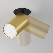 Потолочный светильник Maytoni Ceiling & Wall Focus S C049CL-U-1BMG Золото Черный-3