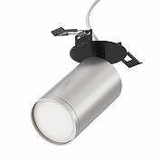 Потолочный светильник Maytoni Ceiling & Wall Focus S C049CL-U-1BS цвет плафона/подвески Серебро, цвет арматуры Черный-1