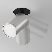 Потолочный светильник Maytoni Ceiling & Wall Focus S C049CL-U-1BS цвет плафона/подвески Серебро, цвет арматуры Черный-3